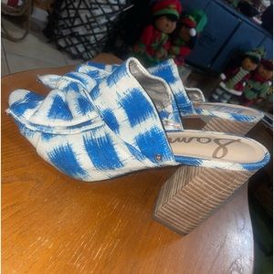 SAM EDELMAM BOW HEEL